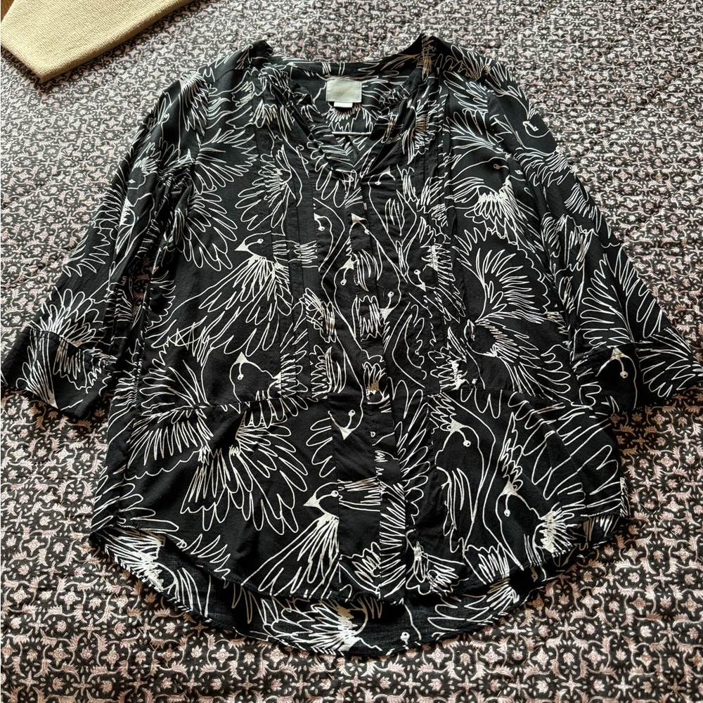 Anthropologie shirt Size 2